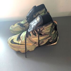 NIKE LEBRON 13 XIII AS All Star Alligator Green/Black 835659-309